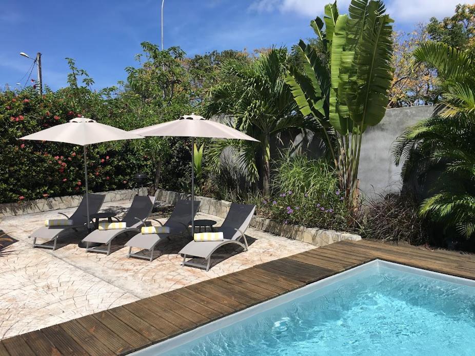 Villa Avec Piscine Privee サン・フランソワ エクステリア 写真